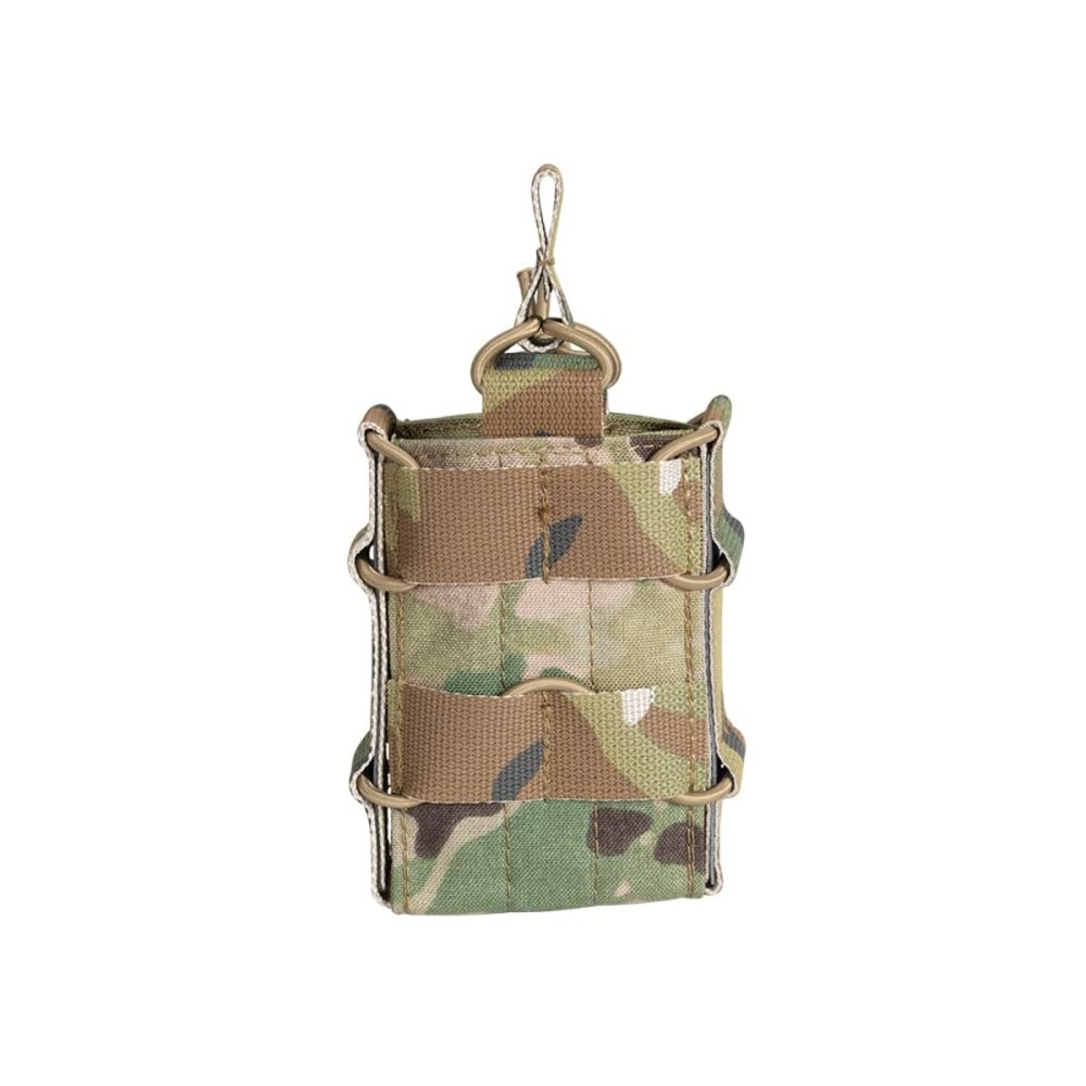 EXCELLENT ELITE SPANKER Tactical Molle Single/Double Open-Top Mag Pouch for M4 M14 M16 AR15 G36 Magazine (A Single-Multicam)