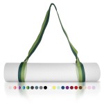 Tumaz Yoga Mat Strap [MAT NOT Included] (2 Sizes) with Extra Thick & Comfy Delicate Texture, Adjustable Yoga Mat Carrier