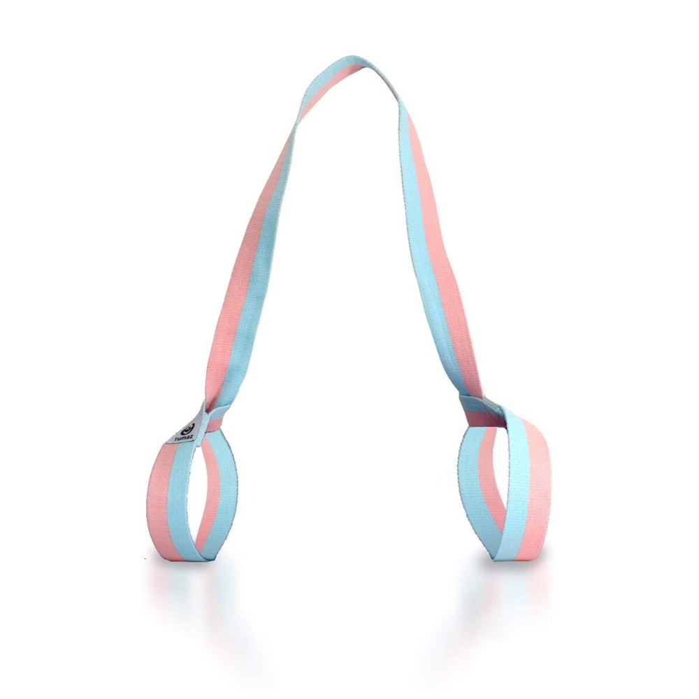 Tumaz Yoga Mat Strap [MAT NOT Included] (2 Sizes) with Extra Thick & Comfy Delicate Texture, Adjustable Yoga Mat Carrier