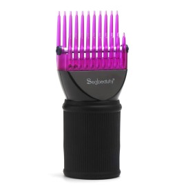 Segbeauty Blower Dryer Comb Attachment, Hair Dryer Concentrator with Brush Attachments for 1.57-1.97 Nozzle, Professional Salon Hairdressing Styling Tool for Straightening Wavy Natural Curly Hair