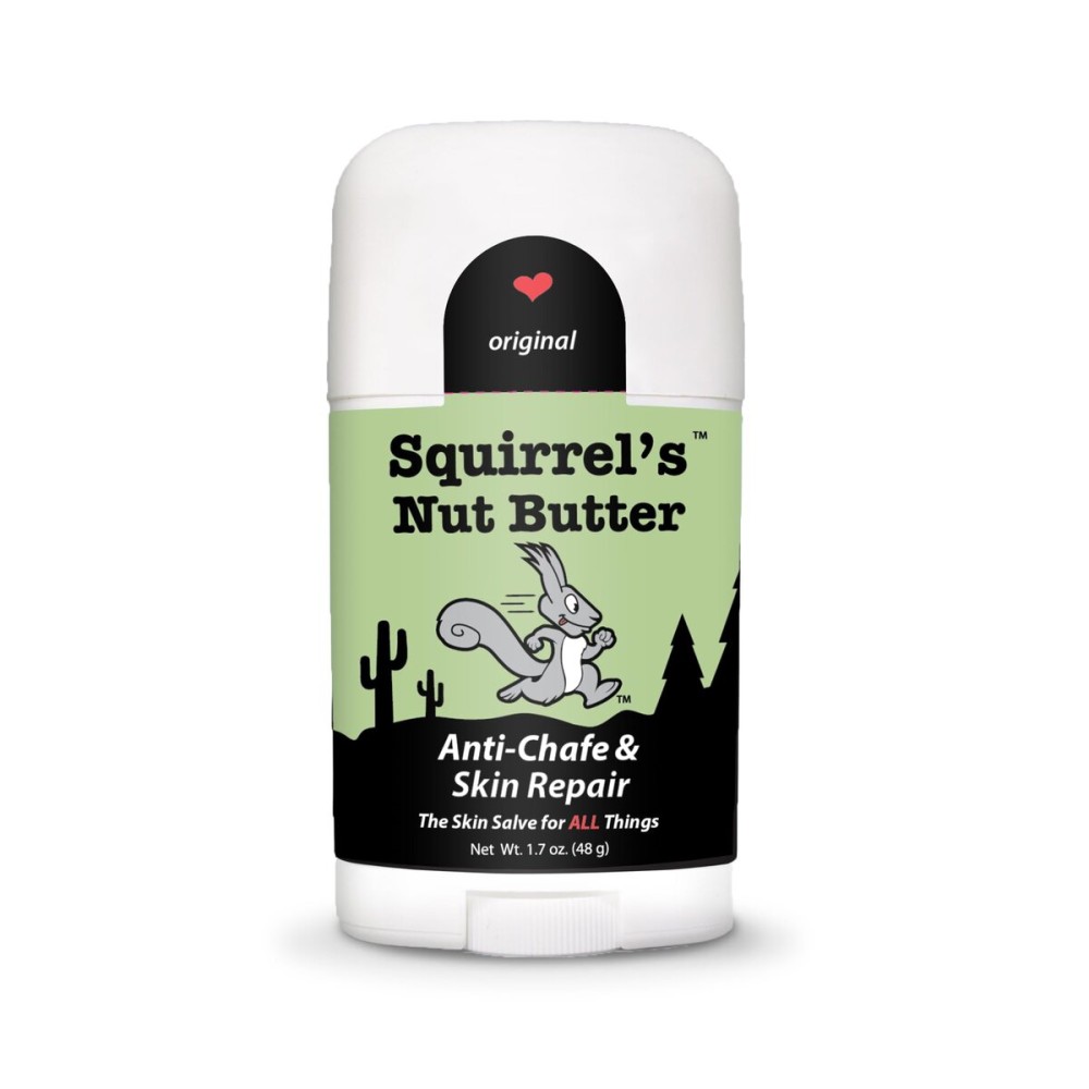 Squirrel\'s Nut Butter Anti Chafing Stick | All Natural Chafe Prevention & Skin Care for Athletes, Runners & Adventurers | Thighs, Arms, Pack Straps & More | 1.7 oz