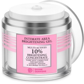Divine Derriere Intimate Dark Spot Remover for Body, Face, Bikini and Sensitive Areas - Dark Spot Corrector Cream for Intimate Areas Contains Mulberry Extract, Alpha Arbutin, Peptide
