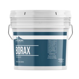 Earthborn Elements Borax Powder (1 Gallon), Multipurpose Cleaner & Detergent Booster, Resealable Bucket (144 Ounce)