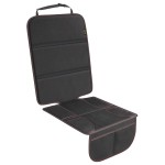 PIDO Car Seat Protector for Child Car Seat, Auto Seat Cover for Carseat Protection with Thick Padding, Waterproof Fabric and Non-Slip Base - Universal Fit for Leather and Fabric Upholstery