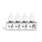 Scent Fill Clary Sage & Lavender Blend Plug in Air Freshener, 4 Scented Oil Refills