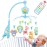 Baby Mobile for Crib with Musicial and Lights, Remote, lamp, Projector for Pack and Play, for Ages 0+ Months (Blue-Forest)