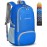 ZOMAKE Lightweight Packable Backpack 30L, Foldable Hiking Backpacks Water Resistant Compact Folding Daypack for Travel(Dark Blue)