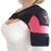 Shoulder Brace - Support & Injury Prevention Brace- Joint Pain Releaser- Shoulder Compression Wrap Strap - Adjustable Injury Accessories for Shoulders - Premium Quality Strap by FIGHTECH (Pink, L-XL)