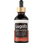 Carlyle Lugols Iodine 2 Percent 2 fl oz | Potassium Iodide and Iodine Solution 2% Liquid Drops