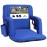 Sportneer Stadium Seat for Bleachers with Back Support, Bleacher Seat with Backrest and Wide Padded Cushion Stadium Chair with Armrests 6 Reclining Positions for Sport Events Camping Parks Concerts