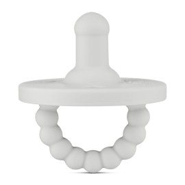 Ryan & Rose Cutie PAT Pacifier Teether (Stage 1, Grey)
