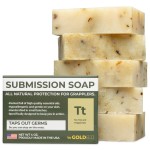 Premium Tea Tree Oil Soap - USA Made Bar Soap for BJJ, Jiu Jitsu, Wrestling, and Grappling (5-Pack of 4 Ounce Soap Bars, Peppermint Tea Tree)