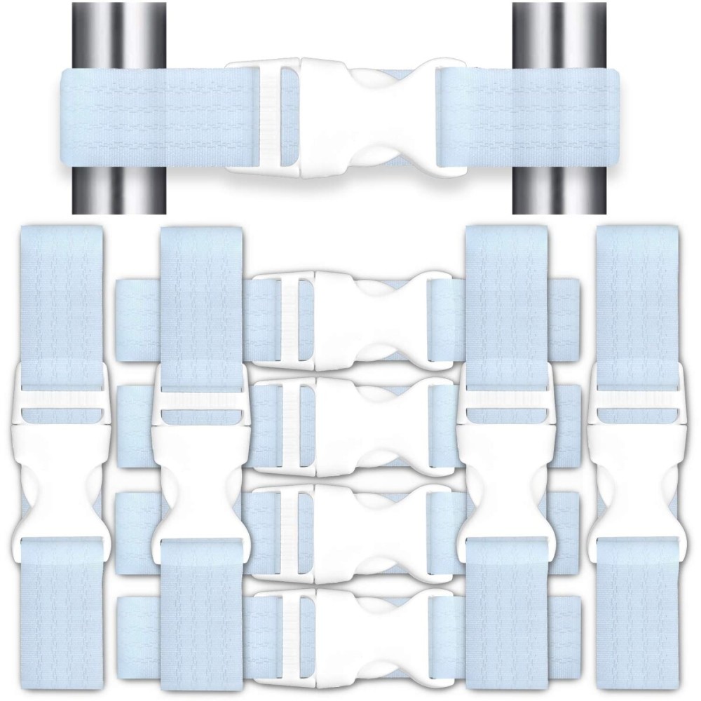 Baby Cabinet Safety Locks,Handles Child Safety Locks Simple Installation Home Safety Strap Locks Fit Closed Handle Cabinets,Oven, Double Open The Door Refrigerator, Kitchen Door (8 Pack, White)