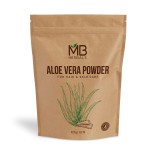 MB Herbals Aloe Vera Powder 8 oz (227 Gram / 0.5 lb) | Aloe barbadensis Powder | Natural Skin Moisturizer | Promotes Hair Growth | for External Use Only