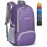 ZOMAKE Lightweight Packable Backpack 30L - Foldable Hiking Backpacks Water Resistant Compact Folding Daypack for Travel(Purple)
