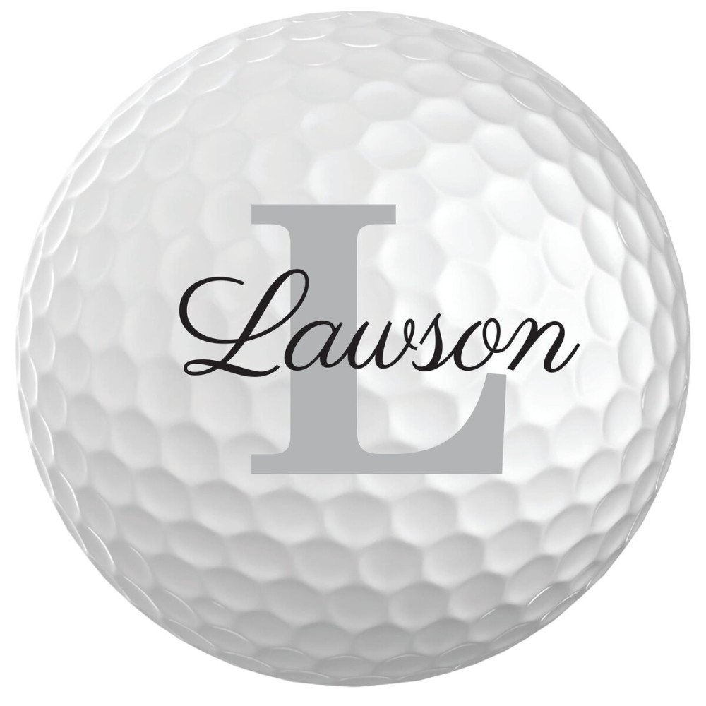 Infusion Golf, Personalized Logo Golf Balls (12 Balls), 2-Piece Construction with Aerodynamic Dimples, USGA Approved, Great Gift for Golfers