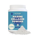 Zen Principle Marine Collagen Peptides Powder 1.5 lb. Wild-Caught Fish, Non-GMO. Supports Healthy Skin, Hair, Joints and Bones.Hydrolyzed Type 1 & 3 Protein. Amino Acids.Unflavored, Easy to Mix.