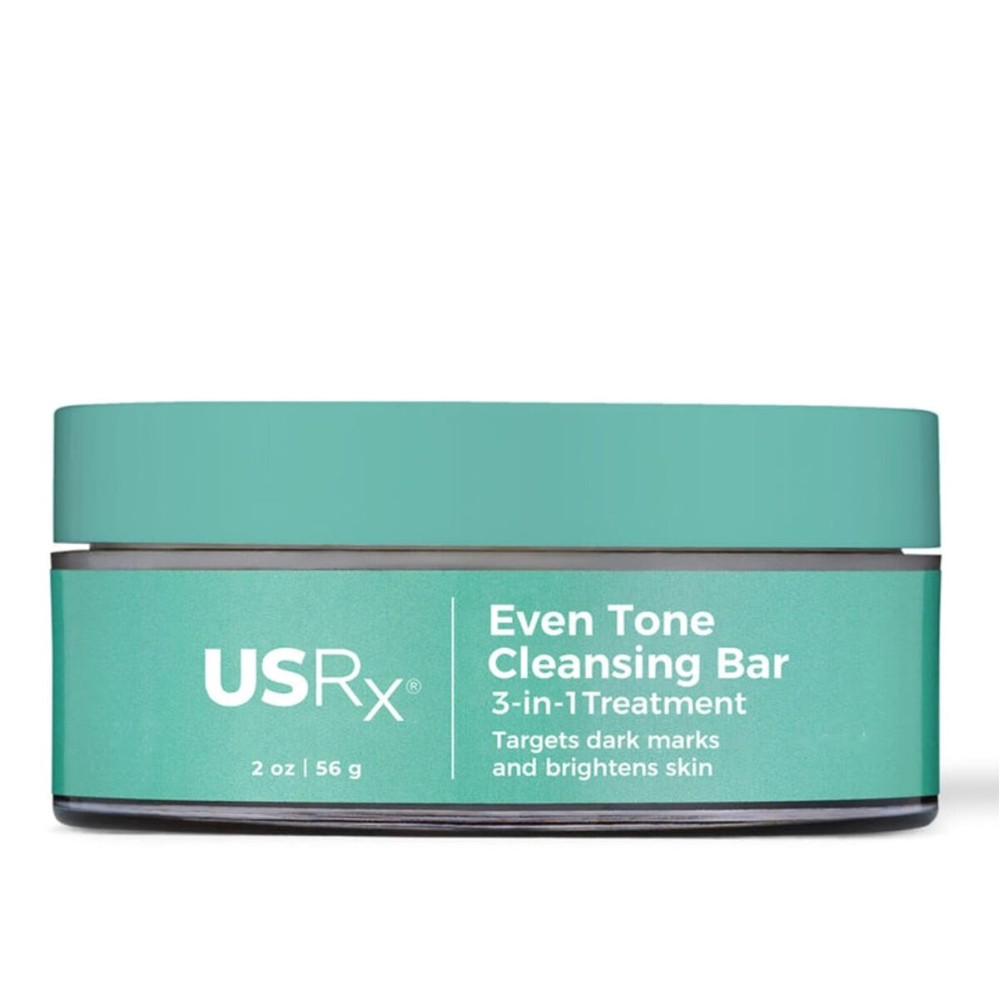 Urban Skin Rx Even Tone Cleansing Bar | 3-in-1 Multitasking Treatment Daily Cleanser, Exfoliator, & Mask | Targets Uneven Skin & Improves the Appearance of Dark Spots | Includes Applicator | 2.0 Oz