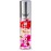 Blossom Roll on Lip Gloss, Scented Clear High Shine Moisturizing Lip Oil, Non Sticky, Infused with Real Flowers, Made in USA, 0.2oz, Strawberry/Banana