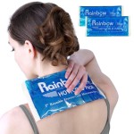 Gel Ice Packs for Head Neck Knee Elbow Wrist Foot Pain Relief (2 Pack) - Ice Packs for Injuries Reusable Gel Hot Cold Pack for Injuries - Flexible Cold Pack for Breast Surgery, Strain, Migraine