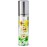 Blossom Roll on Lip Gloss, Scented Clear High Shine Moisturizing Lip Oil, Non Sticky, Infused with Real Flowers, Made in USA, 0.2oz, Pineapple