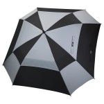 G4Free Extra Large Golf Umbrella 62 inch Square Vented Windproof Auto Open Double Canopy Oversized Stick Umbrella