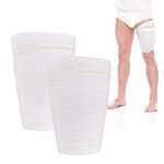 Catheter Leg Bag Holder 2 Count Fabric Catheter Sleeves Urine Leg Bag Holder - Urinary Drainage Bag Stay in Place Urine Bags for Legs Foley Catheter Bag Holder Strap for Men or Women Wheelchairs (S)