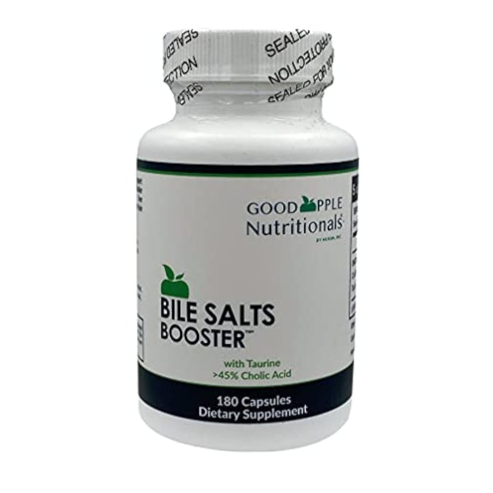 Bile Salts Booster | Supports Gallbladder/No Gallbladder | Ox Bile & Taurine Gallbladder Supplement | Gas & Bloating | Digestive Aid Especially fats | 180 Capsules - 110 mg