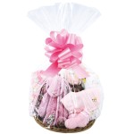 Wowfit Cello Bags,10 CT 18x30 inches Clear Cellophane Bags Perfect for Gift Baskets, Presents, Weddings, Bridal/Baby Showers and More (Flat, No Gusset, Ribbon Not included)