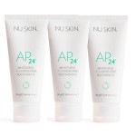 Nu Skin AP 24 Whitening Fluoride - Free Toothpaste | AP 24 Blend | Vanilla Mint Flavor | Brightens Teeth | Removes Surface Stains | Prevents Dental Cavities & Plaque | Enamel-Safe | 4 oz | 3 Pack