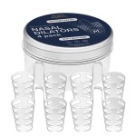 Snore Bastion Nasal Dilators for Sleeping - 4 Medium (M) Anti Snoring Nose Vents - Soft Silicone Snore Stopper - Snoring Solution - Nasal Cones to Stop Snoring