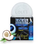 LOLE\'S Shampoo Bar and Conditioner, 2in1 Men\'s Care for Cleaning Hair, Body and Beard, Coconut Scent, 99% Natural Origin, Sustainably Sourced, 3.5Oz
