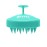 HEETA Scalp Massager Hair Growth, Soft Silicone Scalp Scrubber Shampoo Brush for Exfoliation, Dandruff Removal Head Massage Stress Relax, Wet & Dry Use for Thick Thin Curly Hair Care, Green