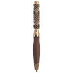 Olivia Garden NanoThermic Ceramic + Ion Round Thermal Hair Brush - Not Electrical - Professional Blowout Brush for Normal to Thick Hair - 1/2-Diameter Barrel - NT-12