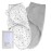 Ely\'s & Co. Adjustable Swaddles for Newborn, Baby Swaddles 0-3 Months, Swaddle Sack for Baby Girl/Boy, 2 Pack (Grey Star)