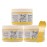 The Keys Salt Scrub -Sea Salt Scrub - Exfoliating Body Scrub with Wooden Spoon - Moisturizing Exfoliator for Hands, Foot, Bath, (12 Ounce (Pack of 3), Pineapple)