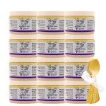 The Keys Salt Scrub - Lavender Sea Salt Scrub - Exfoliating Body Scrub with Wooden Spoon - Moisturizing Exfoliator for Face, Hands, Foot, Bath, Manicure/Pedicure & Bikini Area Skin Care (12pcs, 12oz)