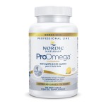 Nordic Naturals ProOmega, Lemon Flavor - 90 Soft Gels - 1280 mg Omega-3 - High-Potency Fish Oil with EPA & DHA - Promotes Brain, Eye, Heart, & Immune Health - Non-GMO - 45 Servings