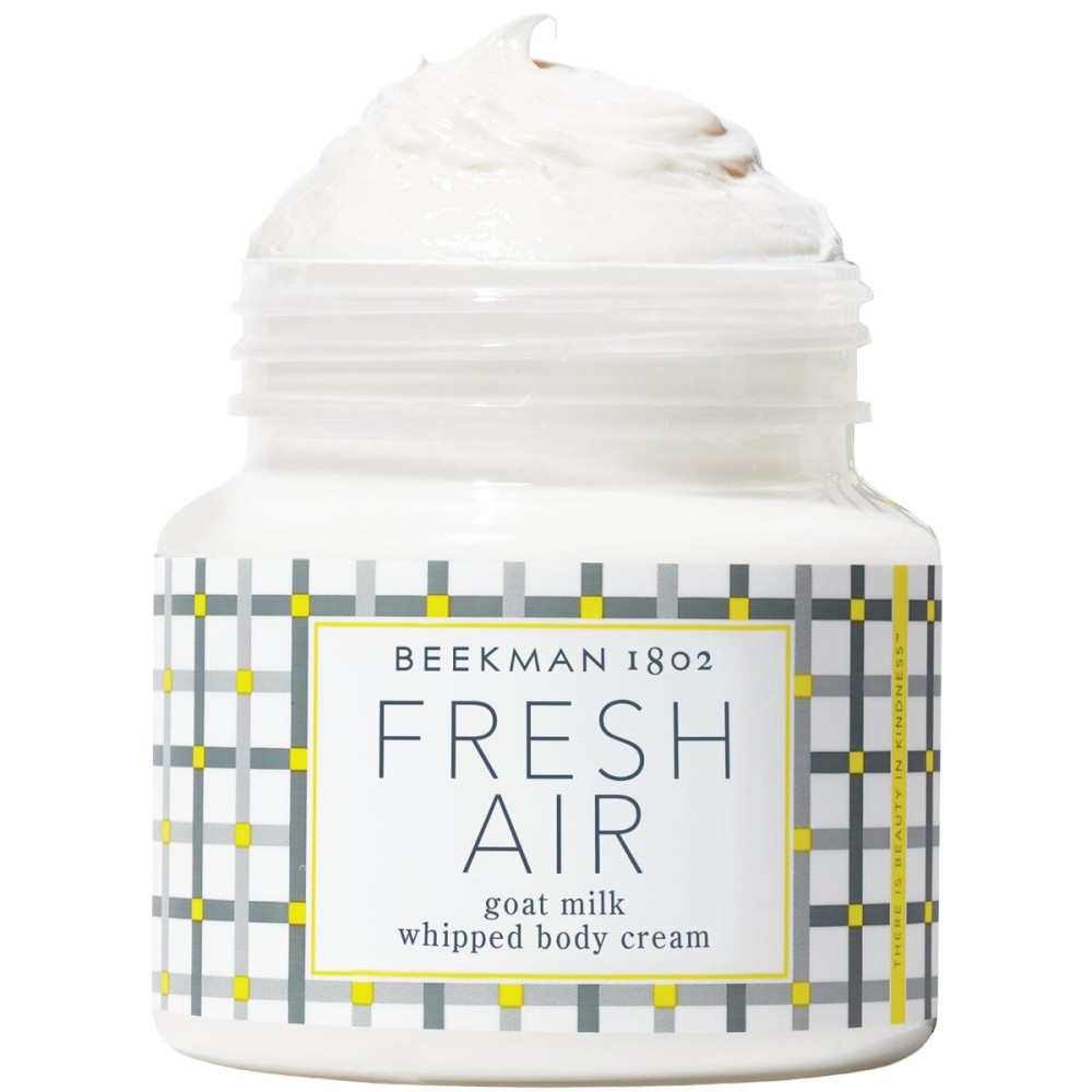 Beekman 1802 Whipped Body Cream - Moisturizes & Softens Skin with Goat Milk, Mango Seed Butter & Vitamin E - 8 oz - Fresh Air