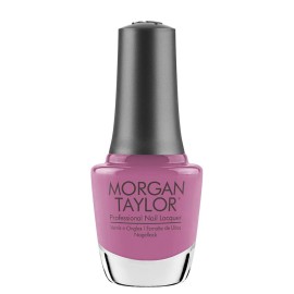 Morgan Taylor Nail Lacquer (New Kicks On The Block) Purple Professional Lacquer, Vibrant, Chip-Resistant, Fast-Drying, Long-Lasting, High-Shine, Perfect for Manicures & Pedicure, 0.5 ounce.