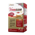 LABO Nutrition VesseCLEAR EX: Nattokinase NSK-SD+Elastin F for Clean & Flexible Blood Vessel. Japan\'s Most Research Proven, Functional Dose, Acid-Resistant/Delayed Release Capsules