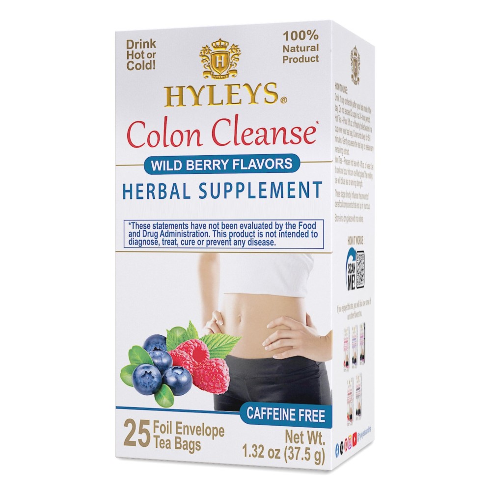 HYLEYS Colon Cleanse Wild Berries (12 Pack)