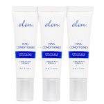 Elon Lanolin-Rich Nail Conditioner - Strengthens Nails, Protects Cuticles, Dermatologist-Recommended for Brittle & Damaged Nails (10g tube, 3 Pack)