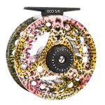 M MAXIMUMCATCH Maxcatch ECO Fly Reel Large Arbor with Aluminum Body (3/4wt 5/6wt 7/8wt) (Rainbow Trout, 3/4 Weight)