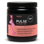 LEGION Pulse Pre Workout - All Natural Nitric Oxide Preworkout Drink to Boost Energy, Creatine Free, Naturally Sweetened, Beta Alanine, Citrulline, Alpha GPC (Pink Lemonade)