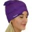 Magic Gel Migraine Ice Head Wrap - Real Migraine & Headache Relief | The Original Headache Cap | Cold, Comfortable, Dark & Cool; Endorsed by Physicians, Loved by Thousands - Purple