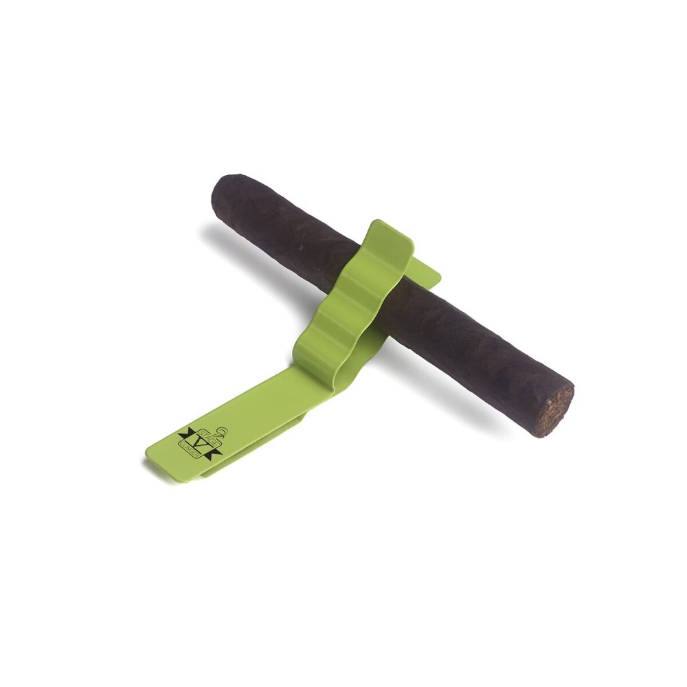 STAGE V CLINGER Magnetic Cigar Holder for Golf Cart, Universal Cigar Clip with Strong Four Magnet and Anti-slip ck No Scratch, Loop Strap and Storage Bag Gift for Golfers All Purpose Cigar Holder