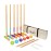 GoSports Standard Croquet Set - 28 Inch Mallets for Kids & Adults