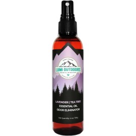 Lumi Outdoors Natural Shoe Deodorizer Spray & Odor Eliminator - Lavender Tea Tree Essential Oil Odor Eater