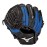 Mizuno GPP1050Y3RY Prospect Series PowerClose Baseball Gloves, 10.5, Left Hand Throw, Black/Royal Tartan Flex Web
